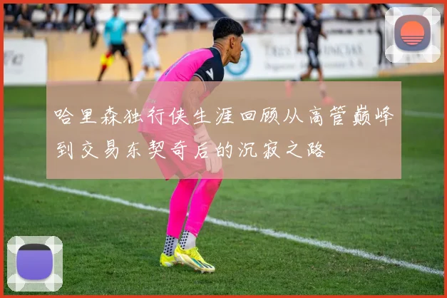哈里森独行侠生涯回顾从高管巅峰到交易东契奇后的沉寂之路